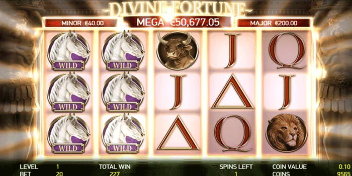Mode Bonus Stabil Slot Divine Fortune Free Spins Mega